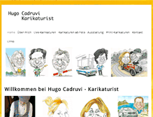 Tablet Screenshot of cadruvi.ch